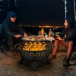 Hykolity 2-in-1 Fire Pit and Grill, 31