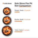 Solo Stove Bonfire 2.0 Portable Smokeless Fire Pit