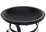 55.9 cm Outdoor Steel Fire Pit with Spark Screen