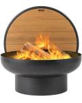 DENKOE Heavy-Duty Round Outdoor Fire Pit