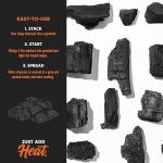 Fire & Flavor Grilling Bundle: Natural Charcoal & Cubes