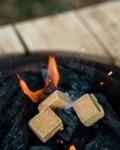 Fire & Flavor Grilling Bundle: Natural Charcoal & Cubes