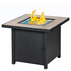 Bali Outdoors 30" Propane Gas Fire Pit Table
