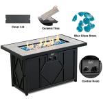 BALI OUTDOORS 42" Propane Fire Pit Table