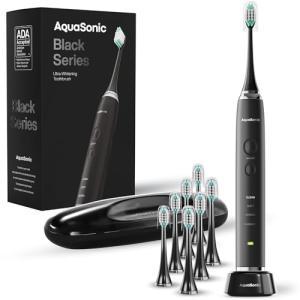 Aquasonic Black Series Electric Toothbrush with Travel Case
