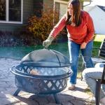 Sunnydaze Large Bronze Chimenea, 36 Inches