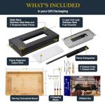 Compact Fireplace Heater with Remote and Timer