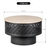 OutVue 26" Wood Burning Fire Pit and Grill
