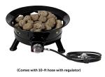 Flame King Portable Smokeless Propane Fire Pit 24”