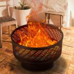OutVue 26" Wood Burning Fire Pit and Grill