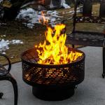 OutVue 26" Wood Burning Fire Pit and Grill
