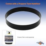 Flame King Portable Smokeless Propane Fire Pit 24”
