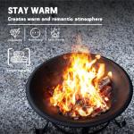 Panovue 55.9 cm Wood-Burning Fire Pit