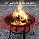 Panovue 55.9 cm Wood-Burning Fire Pit