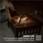 GasOne 32-Inch Outdoor Metal Fire Pit Table