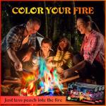 Meker Color Changing Fire Pack for Grilling