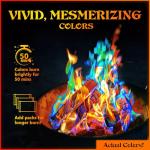 Meker Color Changing Fire Pack for Grilling