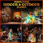 Meker Color Changing Fire Pack for Grilling
