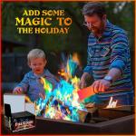 Meker Color Changing Fire Pack for Grilling