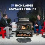 Red Mountain Valley 2-in-1 Outdoor Fire Pit
