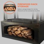 Red Mountain Valley 2-in-1 Outdoor Fire Pit