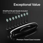 Aquasonic Black Series Electric Toothbrush with Travel Case