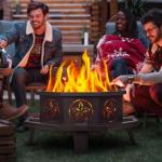 Verdeluxe 35" Outdoor Octagonal Fire Pit