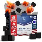 Coconut Charcoal Cubes XL Pack of 72