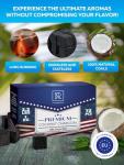 Coconut Charcoal Cubes XL Pack of 72