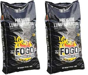 FOGO Premium Oak Hardwood Lump Charcoal 35 lbs 2-Pack
