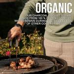 Tom Coco 72 Natural Charcoal Cubes - 25 mm Coals - Coconut Charcoal for Grilling and Relaxation (1)