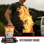 Premium Jumbo Lump Charcoal for Grilling and Smoking