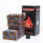 Coconut Charcoal Cubes for BBQ Grilling - 96 Pack