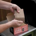 Odorless Wax Fire Starters for Charcoal Grills