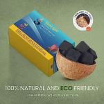 Sunlight Premium Coconut Charcoal Flats - 60 Half Cubes