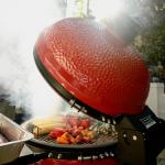 Kamado Joe Big Joe II Charcoal Grill Red
