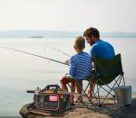 MATEIN Tackle Bag with Cooler & Rod Holder, Fishing Gifts for Men Unique, Saltwater Resistant Waterproof Fishing Tackle Storage Carrying Case with Shoulder Strap for Trays and Fish Gear, Black