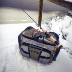 Kylebooker Fishing Tackle Storage Bag Fishing Gear Bags Portable Fishing Organizer Shoulder Satchel (Green)