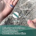 Dorisea Extreme Braid 100% Pe Black Braided Fishing Line 109Yards-2187Yards 6-550Lb Test Fishing Wire Fishing String Incredible Superline Zero Stretch (100m/109Yards 6lb/0.10mm)