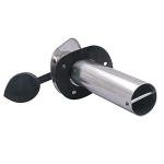 Hoffen 2 Pack Boat Stainless Steel Fishing Rod Holder Flush Mount with PVC Cap -30 Degree (30 Degree)