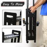 Jorazor Fishing Rod Holder,Fishing Pole Holders for Garage,Rod Holder for 16 Rod and Reel Combos,Vertical Fishing Rod Rack Floor Storage,Fishing Gifts for Men (Gray)