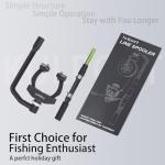 Kulport Fishing Line Spooler, Adjustable line Winder,No Line Twist, Portable for Casting & Spinning and Trolling Reel