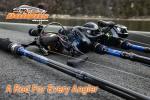 DOBYNS RODS COLT Spinning / 6'9" / 1 PC / 6-12 LB LINE WT / 1/8-1/2 OZ Lure WT/MED/Light Fast ACT/EVA Handle
