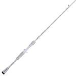 Abu Garcia 6’6” Veritas Casting Fishing Rod, 1-Piece Rod, 8-17lb Line Rating, Medium Rod Power, Fast Action, 1/4-5/8 oz. Lure Rating, White