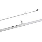 Abu Garcia 6’6” Veritas Casting Fishing Rod, 1-Piece Rod, 8-17lb Line Rating, Medium Rod Power, Fast Action, 1/4-5/8 oz. Lure Rating, White
