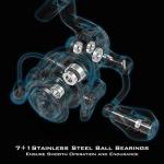 KastKing Zephyr Spinning Reel,Size 3000 Fishing Reel, Light Weight Ultra Smooth Powerful Spinning Fishing Reels