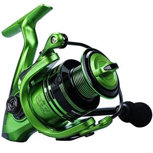 YONGZHI Bulnt Fishing Reels,13+1BB Light Weight and Ultra Smooth Powerful Spinning Reels for Saltwater and Freshwater Fishing-1000G