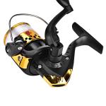 Joyzan Fishing Reel, Spinning Baitcaster Reels Line 3 Bearings Smooth Wire Powerful Cold Water Trolling Baitcasting Gear Freshwater Saltwater Ice Summer Boat Rock Inshore Surf Raft Short Sea Rods