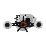 Abu Garcia Max Pro Low Profile Baitcast Reel, Size LP (1539730), 7 Stainless Steel Ball Bearings + 1 Roller Bearing, Synthetic Star Drag, Max of 15lb | 6.8kg, Left-Handed (Box)