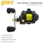 Lews Fishing WMR5, Signature Series Crappie Reel (Clam Pack),Black